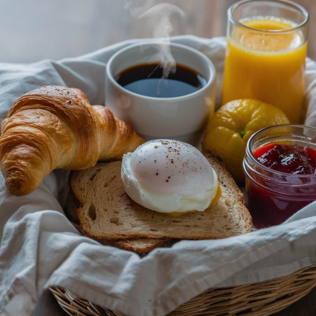 Cesta de Café da Manhã